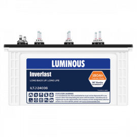 Luminous ILTJ 24036 (180AH) Short Tubular Inverter Battery