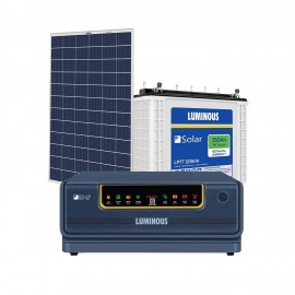 Luminous NXG 1100/12V + 12150L 150AH + 170 Watt Panel