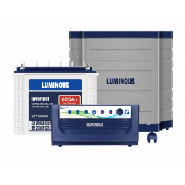 Luminous Eco Volt 1550 + ILTT 26060 220Ah + Trolley